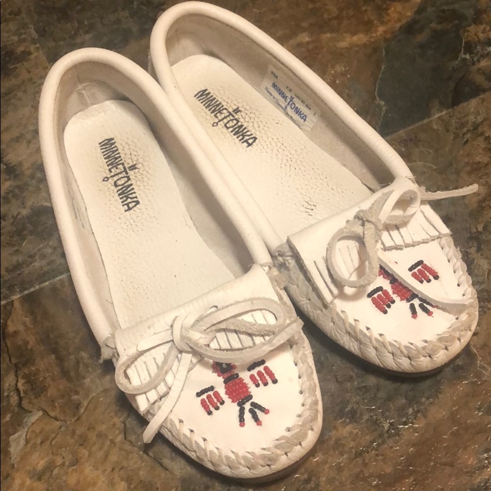 Minnetonka Leather Moccasins